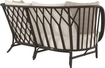 KYOTO ALU - 2 seater aluminium garden sofa by JANUS et Cie - view 3